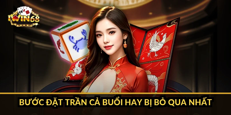 Bước đặt trần cả buổi hay bị bỏ qua nhất